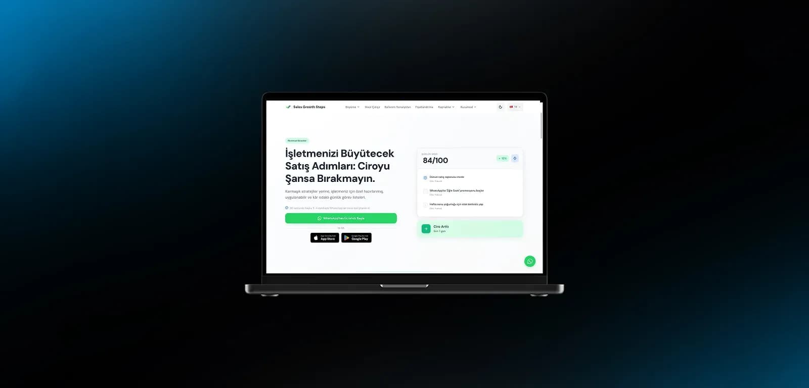 Sales Growth Steps – İşletmeler İçin Satış Odaklı Büyüme Sistemi